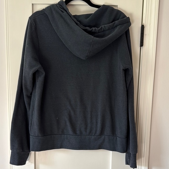 Aviator Nation 5 stripe charcoal hoodie - Picture 2 of 4